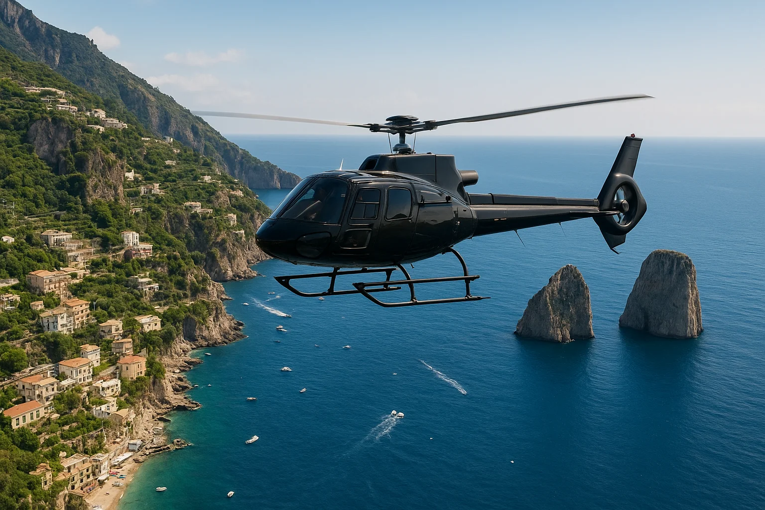 Private Helicopter transfer 